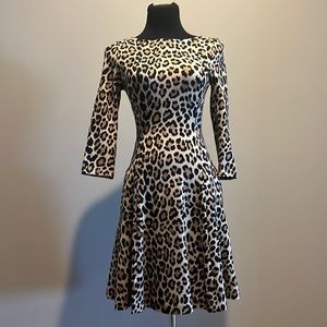 Kate Spade cheeta print dress- fit and flare style